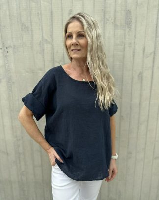 Linda plain topp Marine