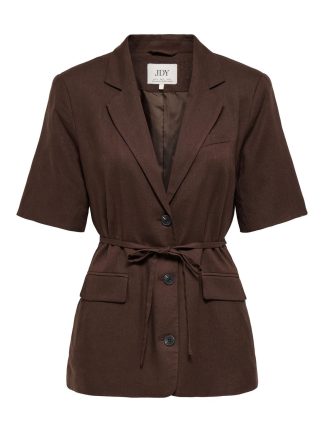 Jdynaomi Linen S/s Belt Blazer Tlr