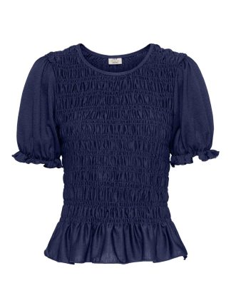 Jdyfeline Life S/s Smock Top Jrs