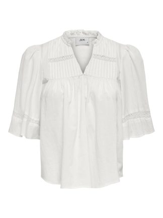 Jdyjulie 2/4 Lace Detail Top Wvn Exp
