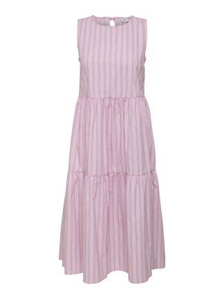 Jdymio S/l Mididress Wvn Dia