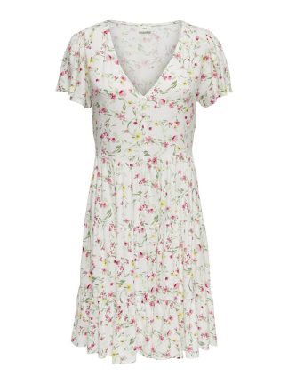 Jdysezen Life S/s Button Dress Wvn Dia