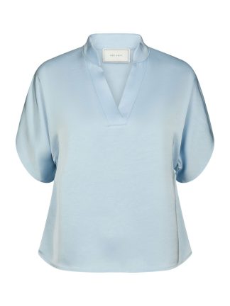 Anelle Heavy Sateen Blouse
