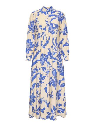 Jdytroya Life L/s Maxi Dress Wvn Dia