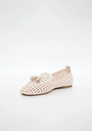 Ballerina flett m/dusk Beige