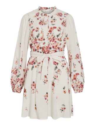 Vielma Bai O-Neck L/s Short Dress/ln/1