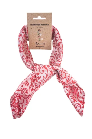 Nanna skjerf bunad Rød