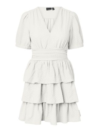 Pcmonika Ss Short Dress Wvn D2d