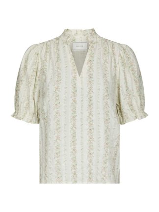Odesa Floral Stripe Blouse