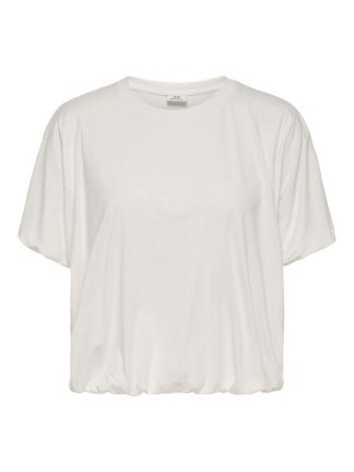 Jdyrex S/s Bubble Hem Top Jrs Dia