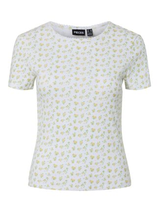 Pcturiel Ss O-Neck Printed Tee Jrs Bc