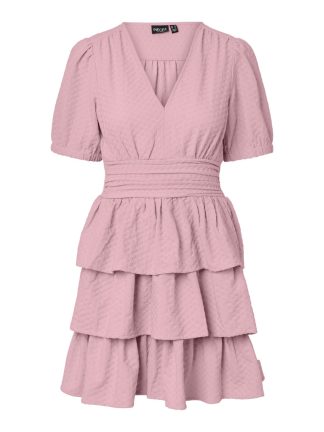 Pcmonika Ss Short Dress Wvn D2d