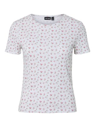 Pcturiel Ss O-Neck Printed Tee Jrs Bc