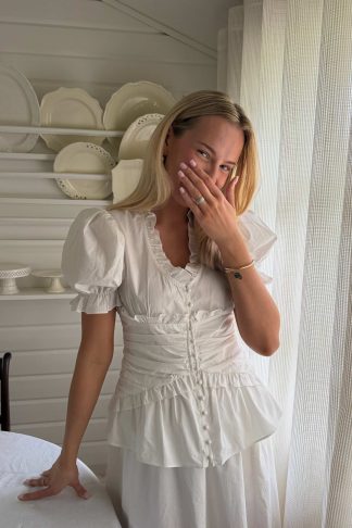 ArielIC bluse white