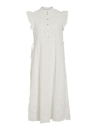 Visimone O-Neck S/l Midi Dress