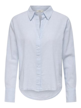 Jdymila L/s Loose Linen Shirt Wvn Dia