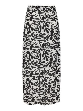 Pcbarri Hw Ankle Skirt Wvn Msa Bc