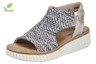 Sandal med kile, multi