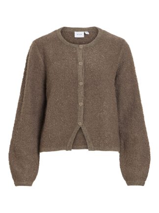 Vipigga O-Neck L/s Knit Jacket Noos