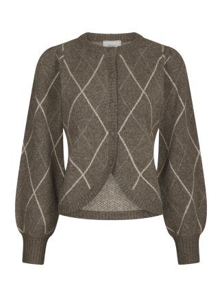 Koteas Check Knit Cardigan