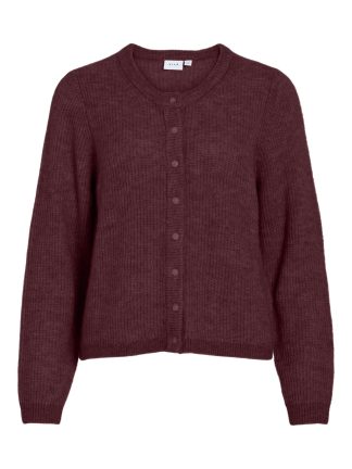 Vilory O-Neck L/s Knit Cardigan-Noos