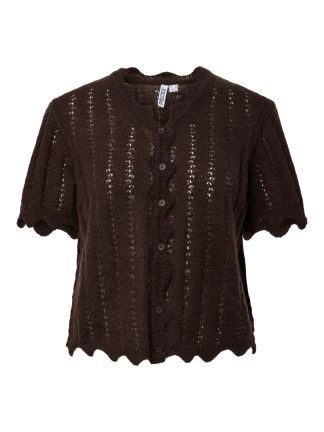 Pcada Ss V-Neck Knit Cardigan Bc
