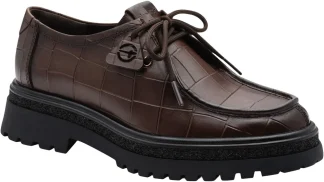 Loafer, mocca croco
