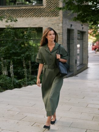 Cina Poplin Dress