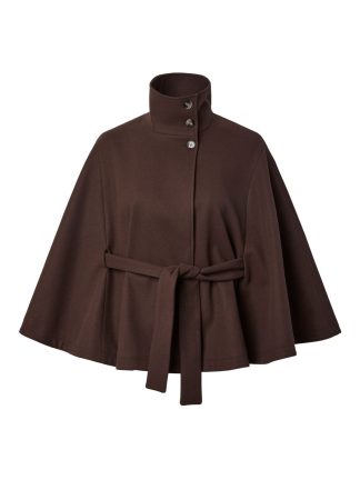 Pcaiken Cape Jacket W. Belt Bc