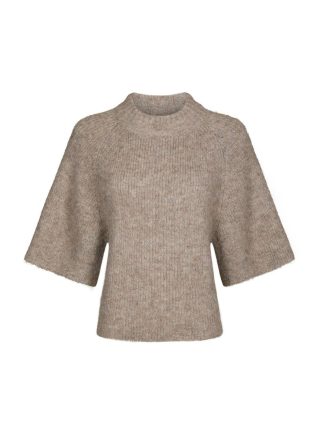 Bandi Fluffy Knit Blouse