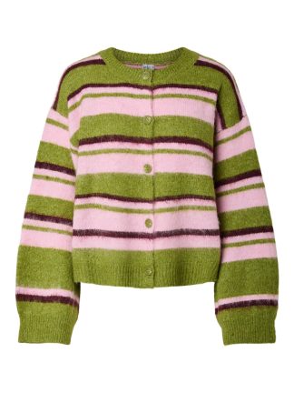 Pcada Ls O-Neck Knit Cardigan Bc