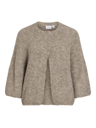 Vibows 3/4 Knit Cardigan/ln/1