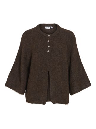 Vibows 3/4 Knit Cardigan/ln/1