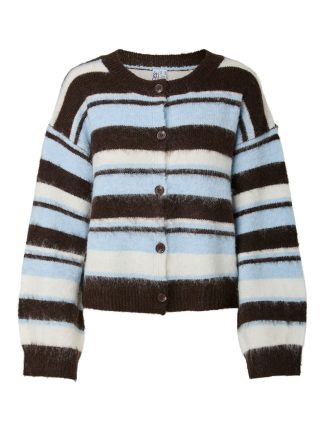 Pcada Ls O-Neck Knit Cardigan Bc