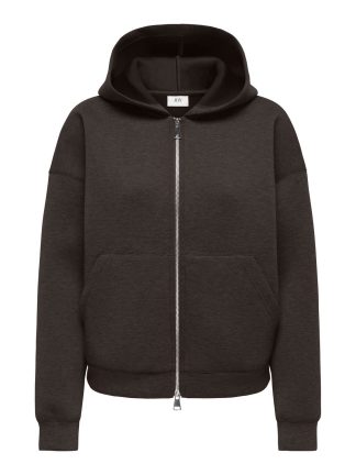 Jdysabrina L/s Zipper Scuba Hoodie Jrs