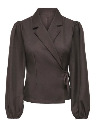 Jdyjamie L/s Tie Top Wvn Exp