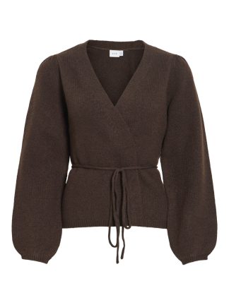 Vikehla L/s Belt Knit Cardigan/pb