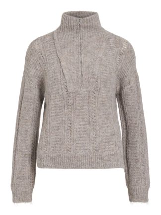 Vigleeba Half Zip Knit Top/vol/spi