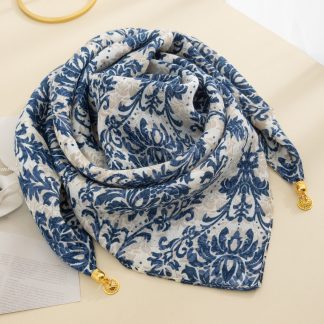 Skjerf m magnet Blue