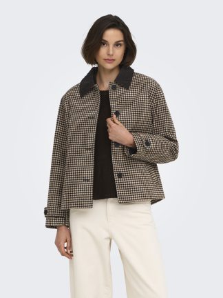 Jdyvalerie Check Jacket Otw Yfm