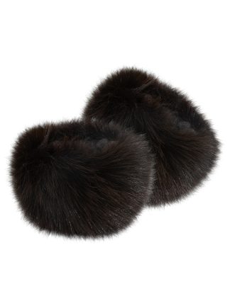 Cuff pels Mørk brun