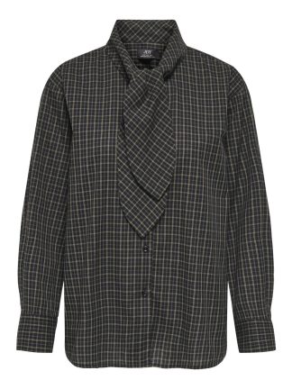 Jdyvilda L/s Scarf Shirt Wvn Noos