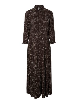 Yassavanna Long Shirt Dress S. Noos