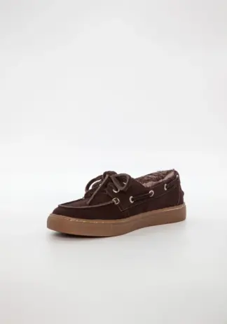 Simbario lafer m fòr semsket skinn Dark Brown