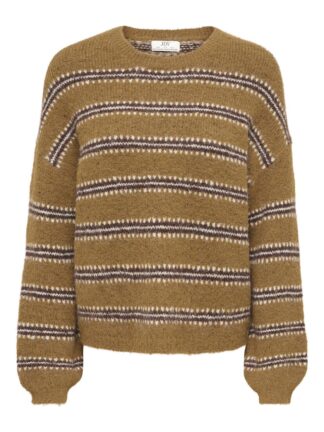 Jdydina L/s O-Neck Stripe Pullover Knt