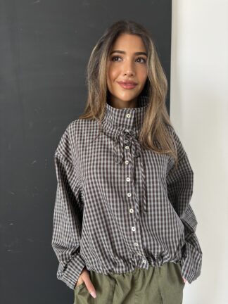 Stine Check Brown