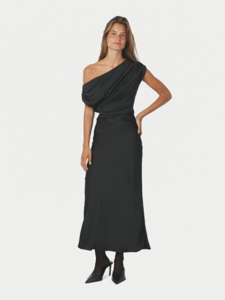 Lilith Heavy Sateen Dress