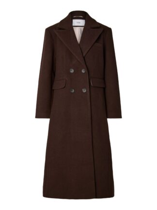 Yasroyla Ls Wool Blend Long Coat S. Noos
