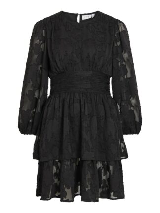 Virinda L/s Short Dress/dc/ln