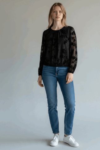 Coza bluse sort